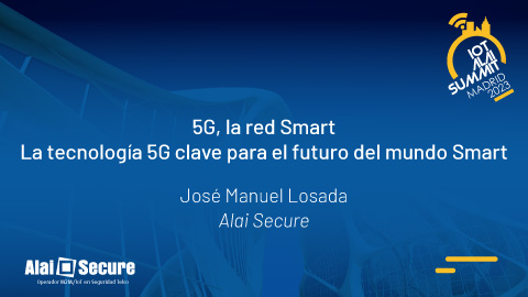 IoT Alai Summit Madrid 2023 - Vídeo: Ponencia José Losada